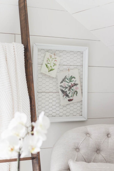 This FREE vintage printable is an easy way to add a touch of spring to your home decor! Click to get your printable at LoveGrowsWild.com
