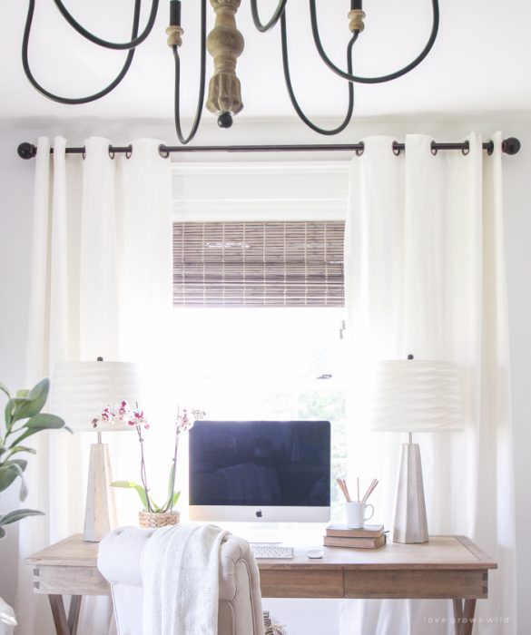 Decorating 101 - In this lesson, you'll learn all about curtains and the best way to hang them! Great tips from a self-taught interior decorator!