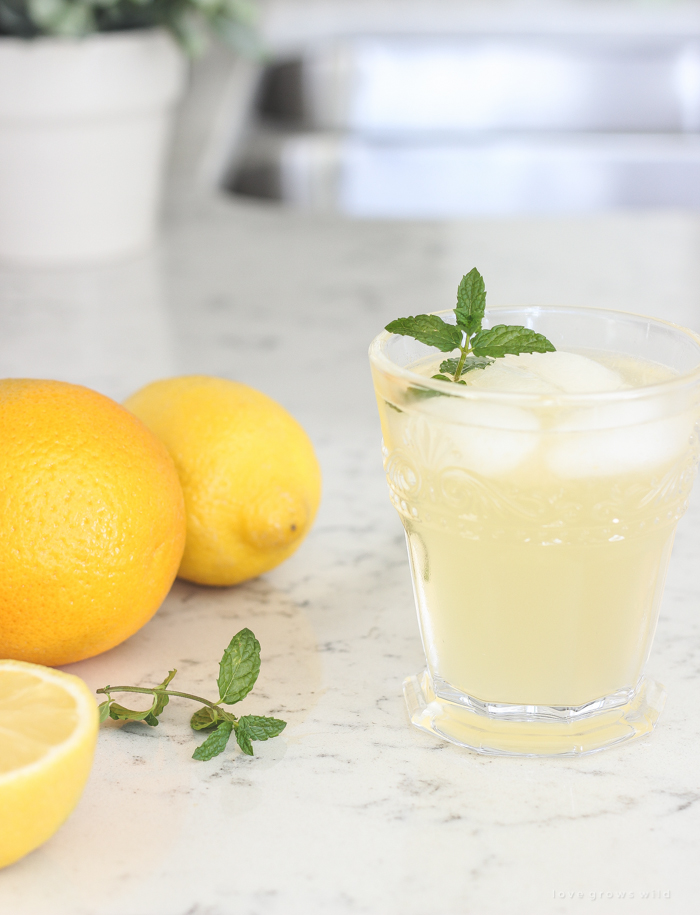 A refreshing orange twist on a classic summer drink. Fresh, sweet, and so simple to make! 