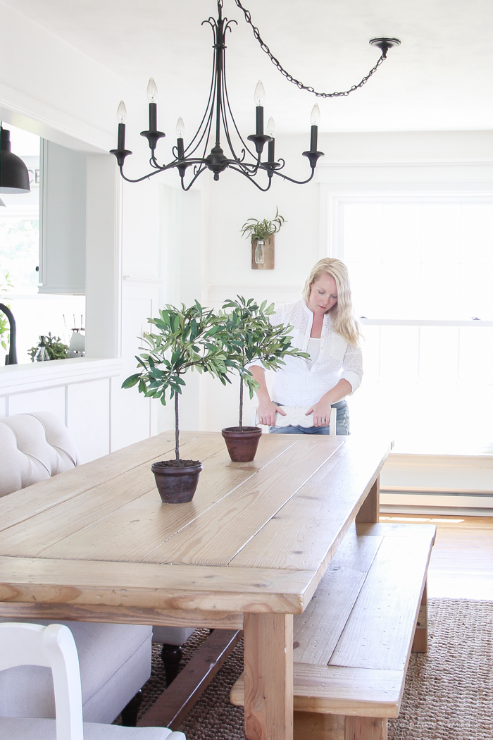 This beautiful, old farmhouse is ready for summer with fresh flowers, relaxed decor, and plenty of sunshine. Come take a tour!