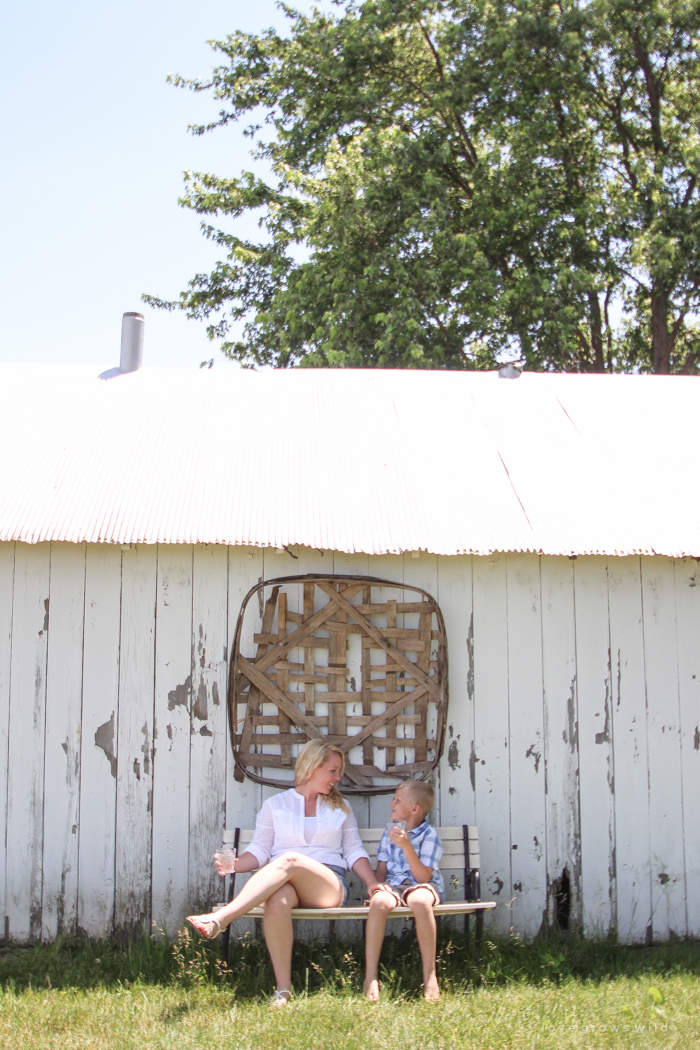 This beautiful, old farmhouse is ready for summer with fresh flowers, relaxed decor, and plenty of sunshine. Come take a tour!