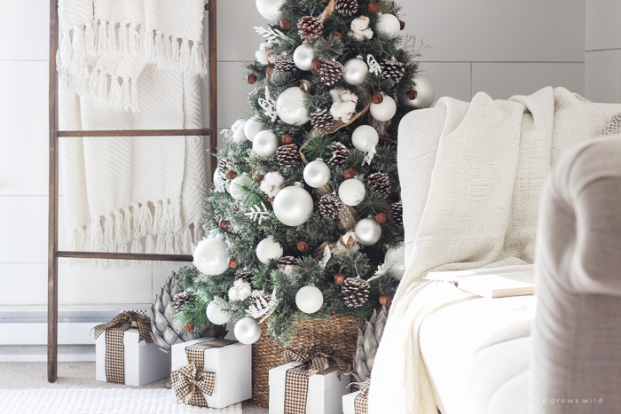 Holiday Decorating  Pillows and Blankets - Love Grows Wild