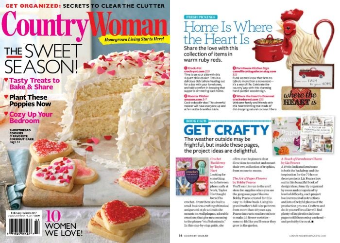A Touch of Farmhouse Charm feature in Country Woman magazine
