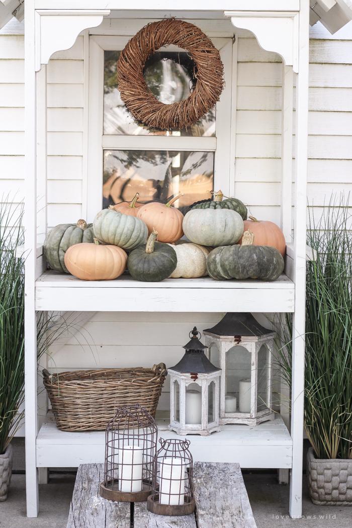 A cozy fall patio perfect for entertaining