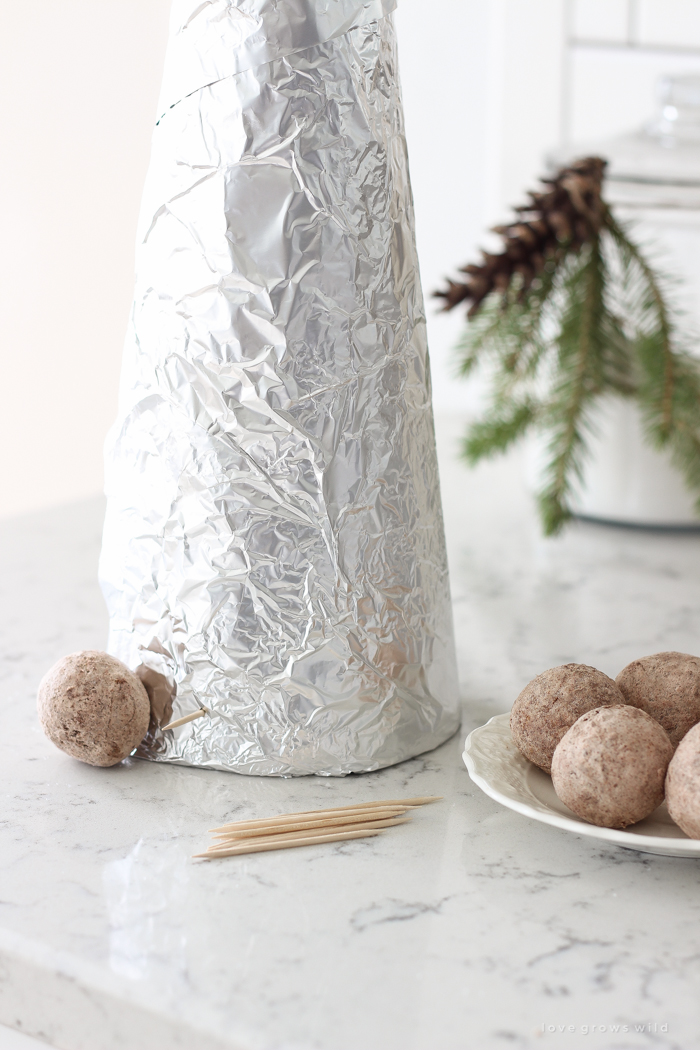 How to make stunning, whimsical donut hole tree for your next special gathering! So simple and fun!