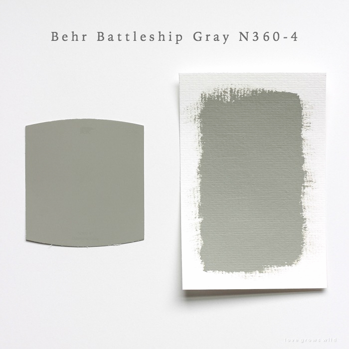 The best gray paint colors for interiors - soft grays, bold grays, modern grays, warm beige grays and everything you need to pick the perfect gray paint color!