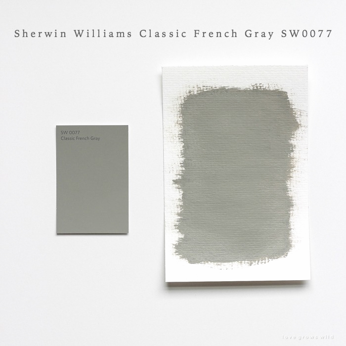 The best gray paint colors for interiors - soft grays, bold grays, modern grays, warm beige grays and everything you need to pick the perfect gray paint color!