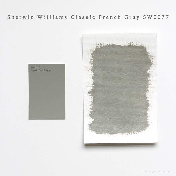 Sherwin williams classic store french gray