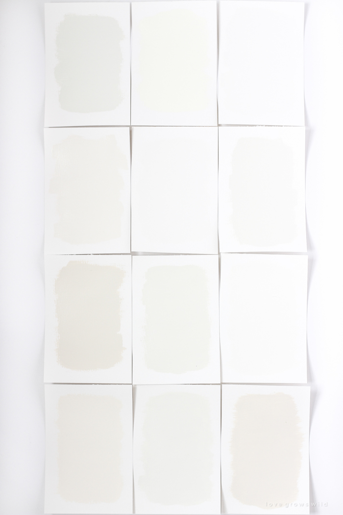 Favorite White Paint Colors - Love Grows Wild