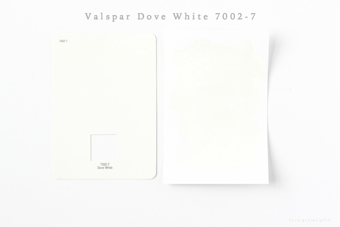 Valspar on sale white paint