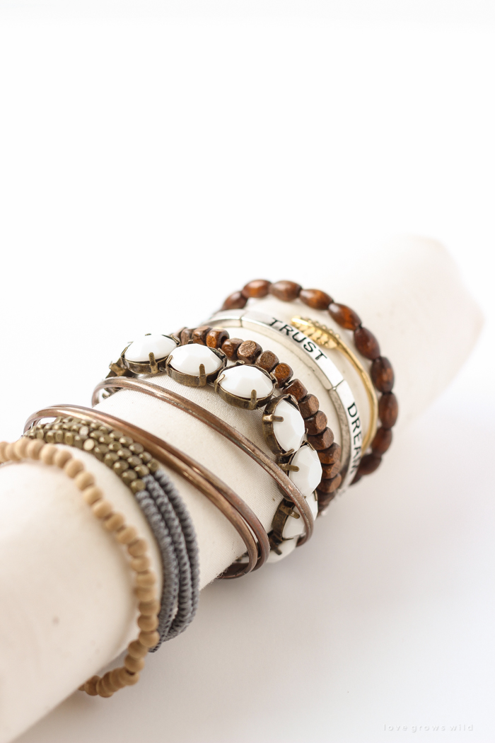 Simple and Stylish DIY Bracelet Holders