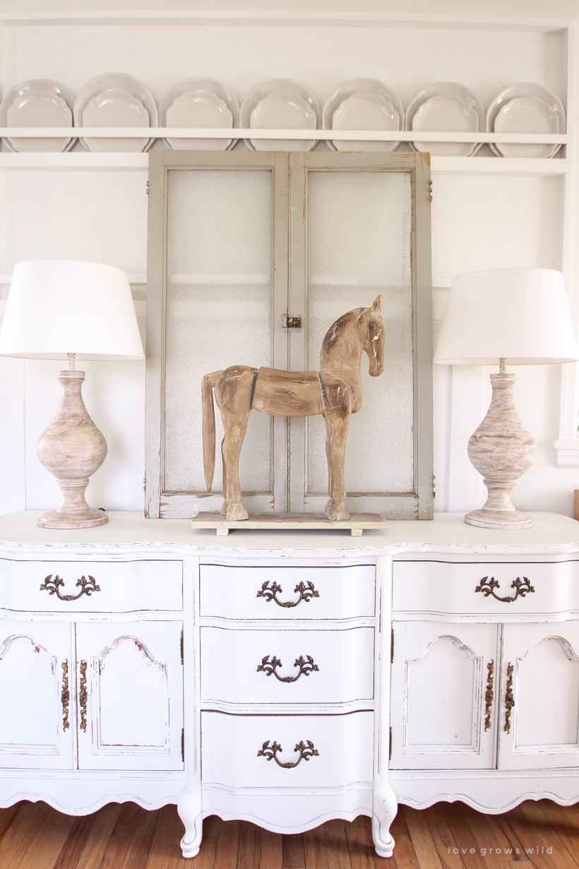 A beautifully bright entryway with a cozy cottage feel 