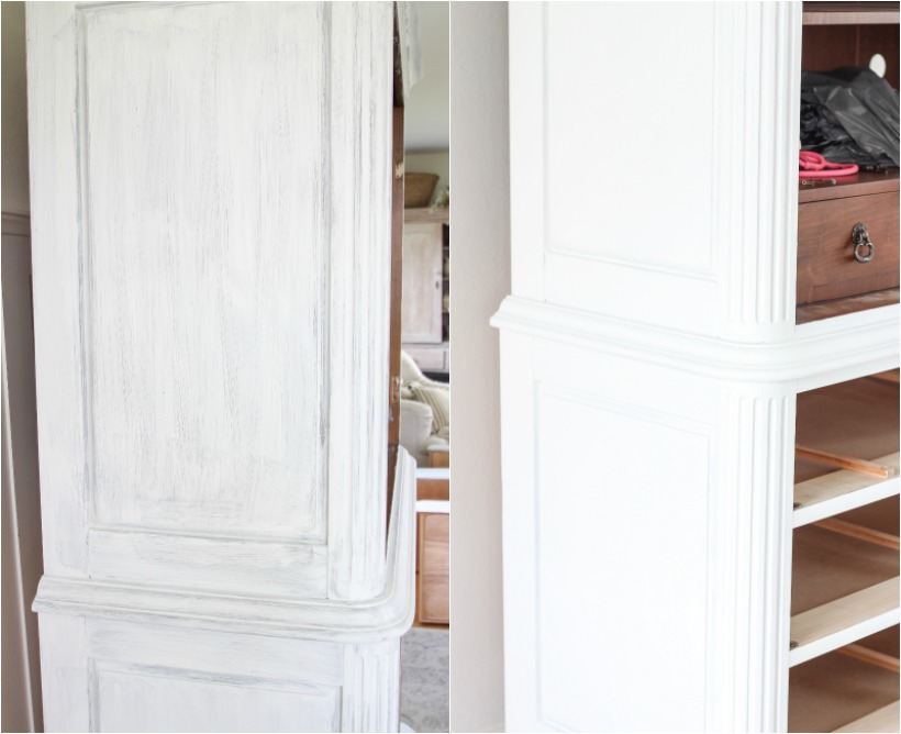 Little House on the Corner: Cabinet Makeover: Chalk Paint with Antique Wax