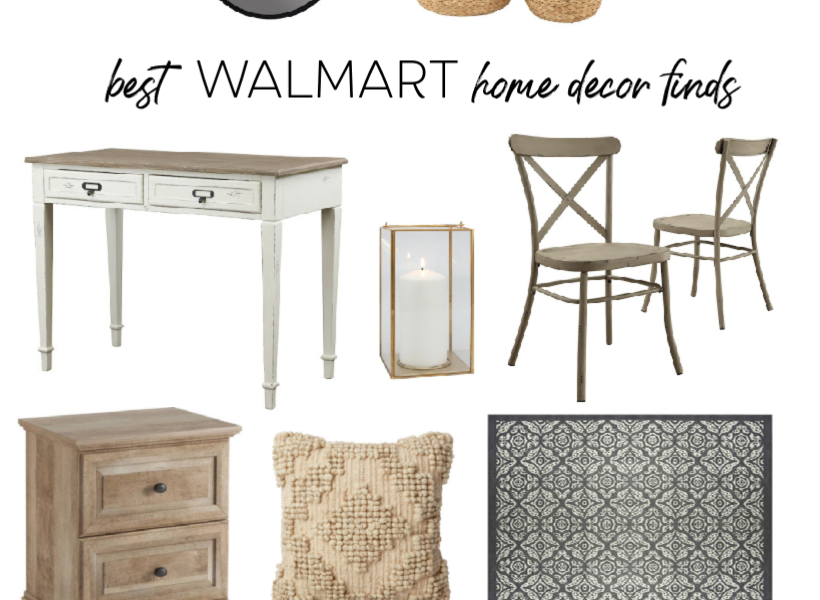 Home and lifestyle blogger Liz Fourez shares her favorite finds for affordable and stylish home decor from Walmart