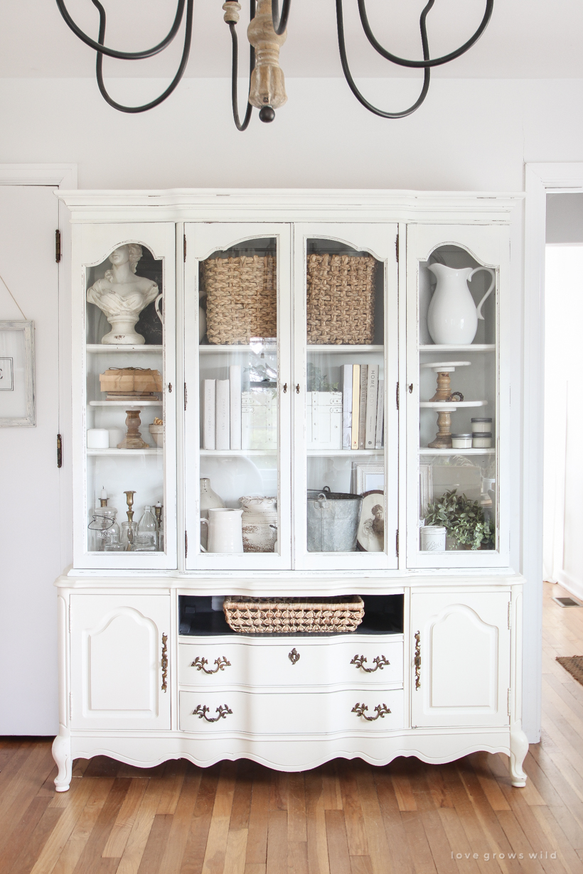 Home and lifestyle blogger Liz Fourez shares the best way to organize and store home decor. 