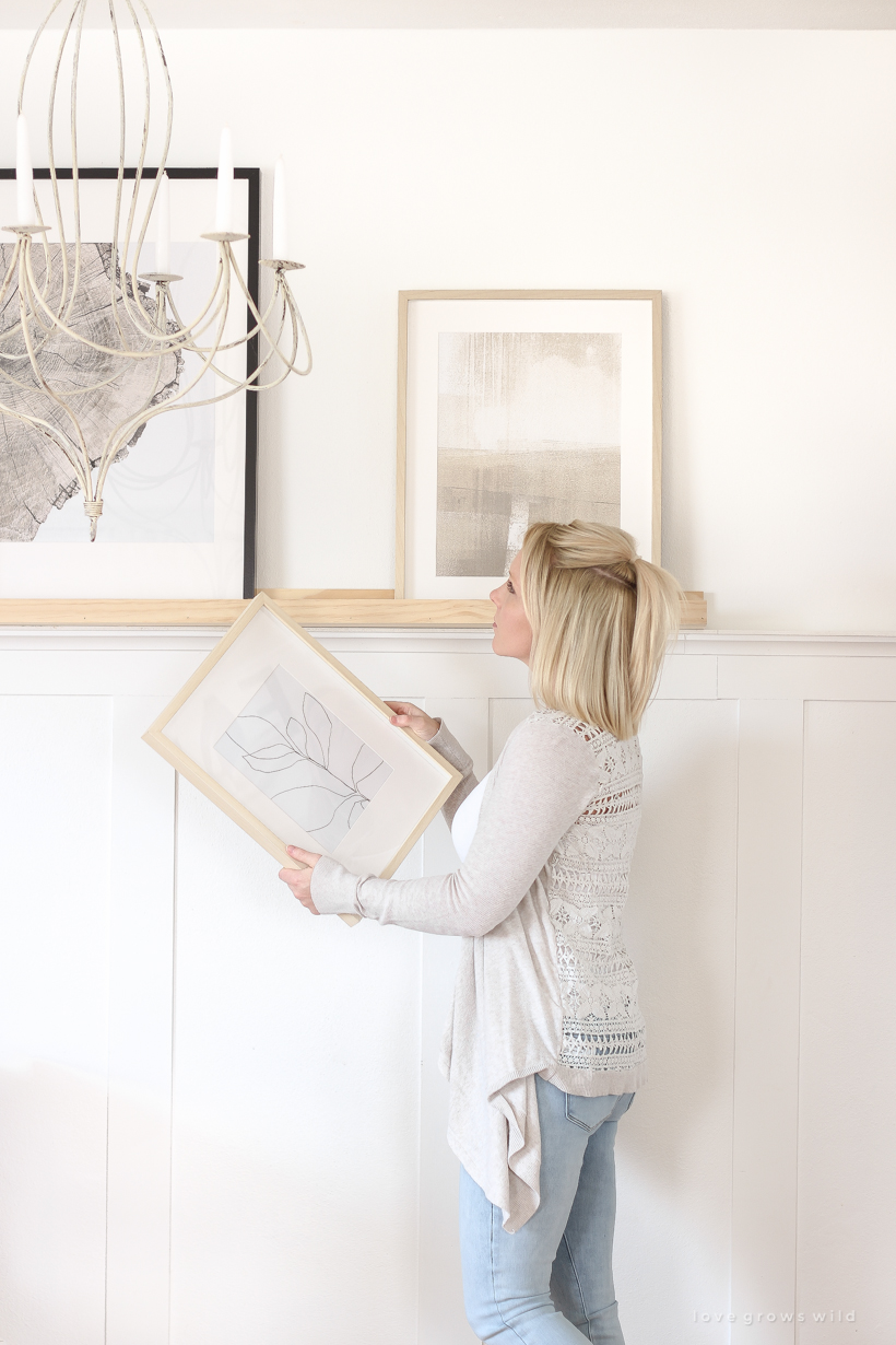 Home and lifestyle blogger Liz Fourez shares the most affordable way to use artwork in your home and a collection of her favorite neutral nature-inspired prints