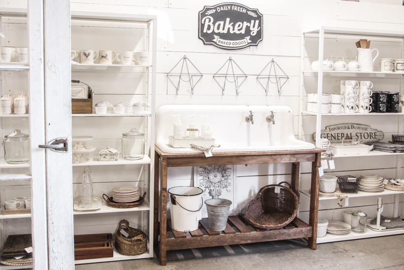 Home and lifestyle blogger Liz Fourez takes you on a tour of her retail shop in Indiana with her favorite home decor pieces and the unique displays she built to create a destination to shop in.