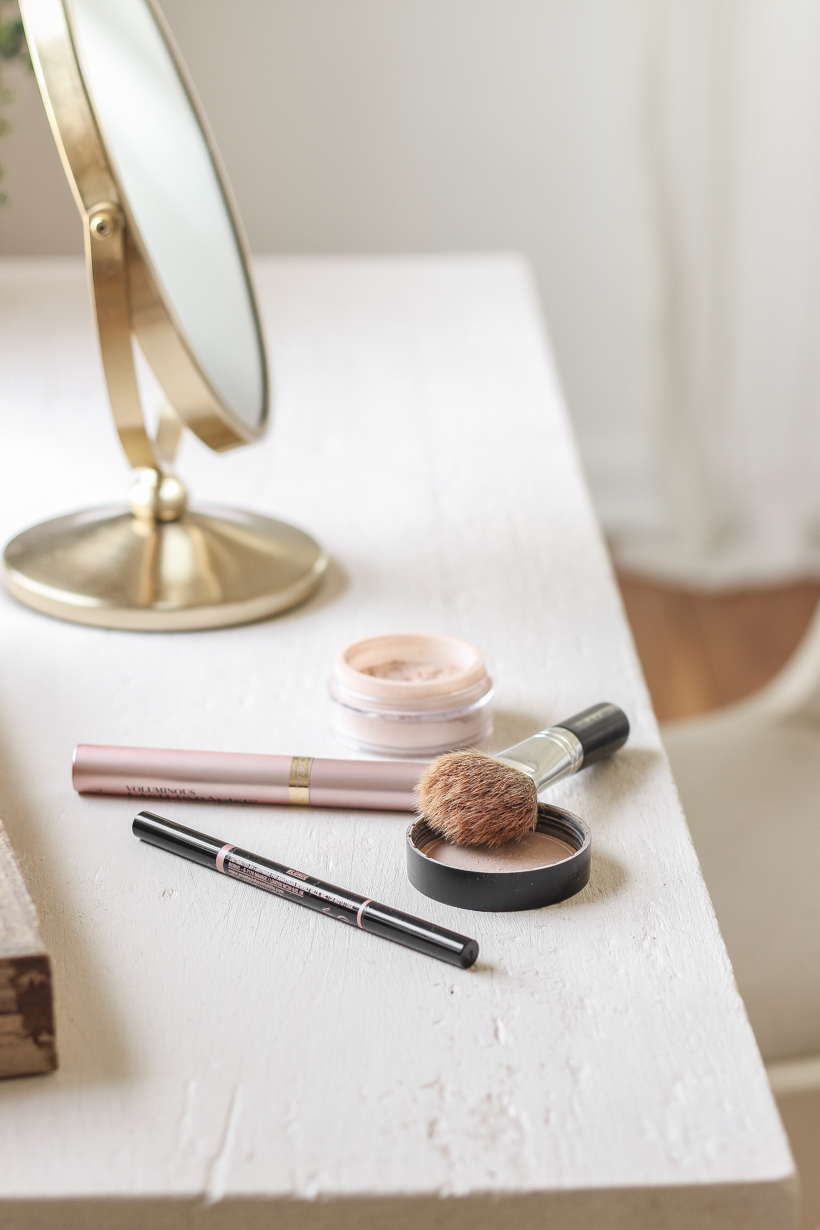 Home and lifestyle blogger Liz Fourez shares her must-have makeup products and daily routine for flawless skin and soft, natural makeup