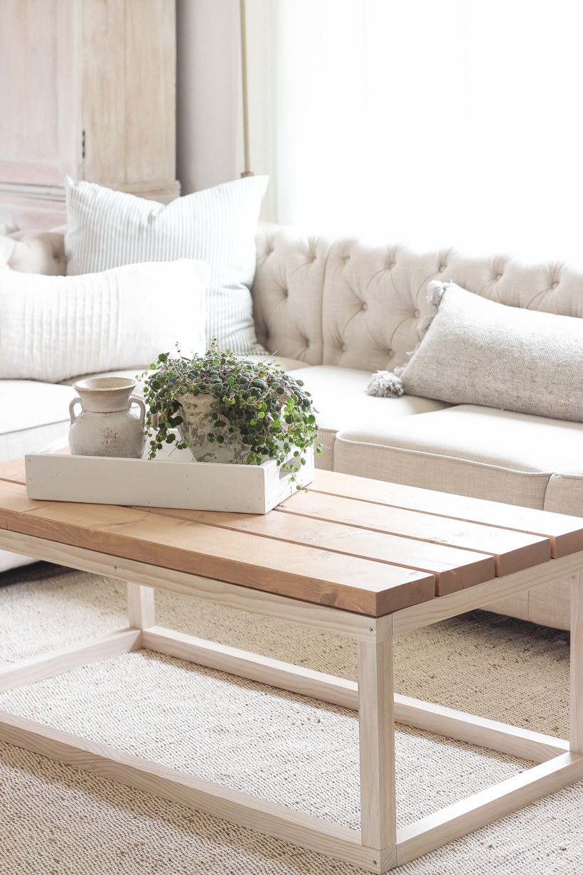 Simple DIY Coffee Table | LoveGrowsWild.com - Love Grows Wild