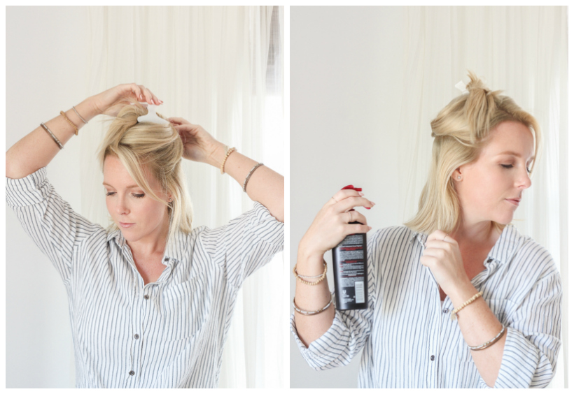 How to Curl Hair with a Straightener - a simple hairstyle tutorial