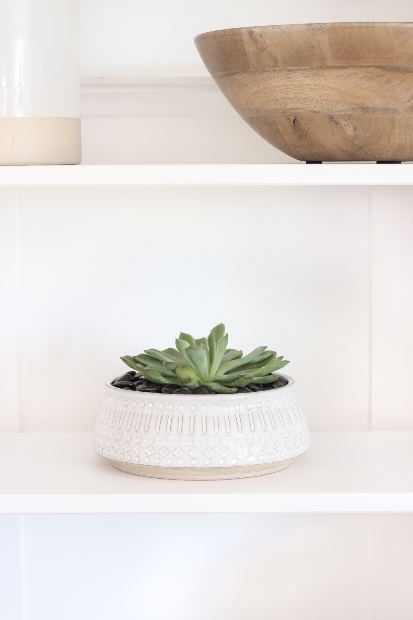 Learn how to create a stunning succulent bowl centerpiece with this easy tutorial