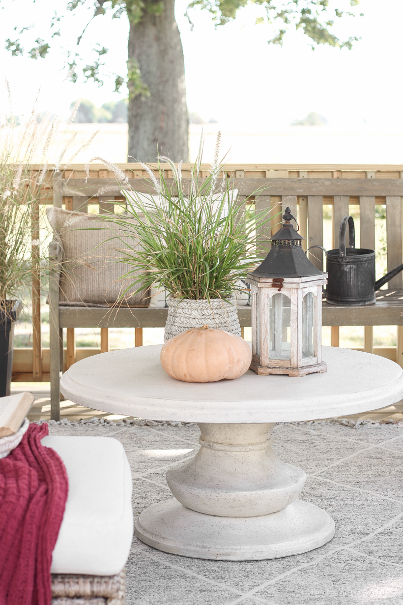 How to transition an outdoor space from summer to fall on a budget