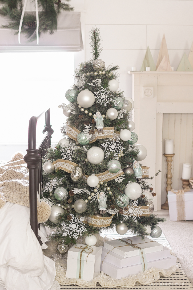 Farmhouse Christmas Bedroom