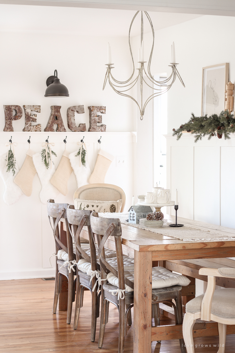 Christmas decorating ideas from home and lifestyle blogger Liz Fourez