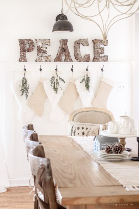 Christmas decorating ideas from home and lifestyle blogger Liz Fourez