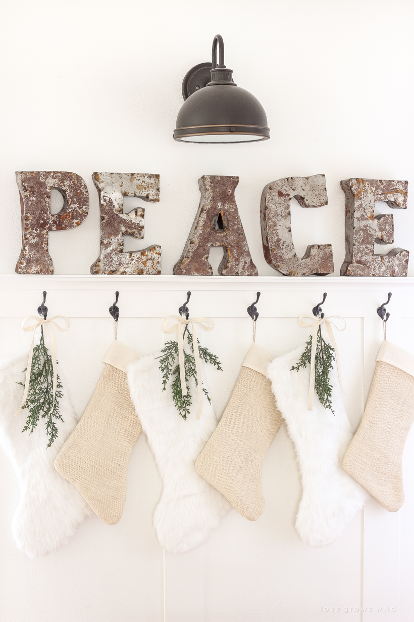 Christmas decorating ideas from home and lifestyle blogger Liz Fourez