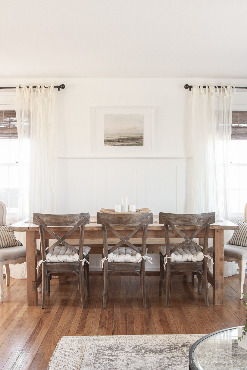 Dining room deals into sitting room