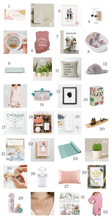 Thoughtful + unique gift ideas for mom on Mother's Day