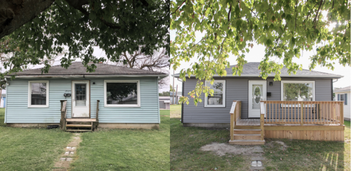 The full reveal of the finished Armstrong House. You won't believe the before and after!