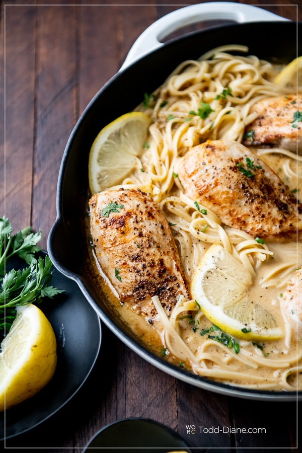 Creamy Lemon Pepper Chicken Recipe