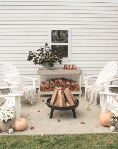 Cozy Fall Fire Pit - Love Grows Wild