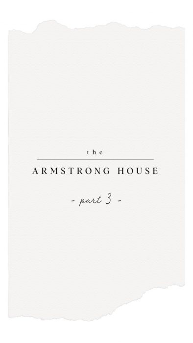 The Armstrong House is finished! Come see the last phase of renovations on this project! LoveGrowsWild.com