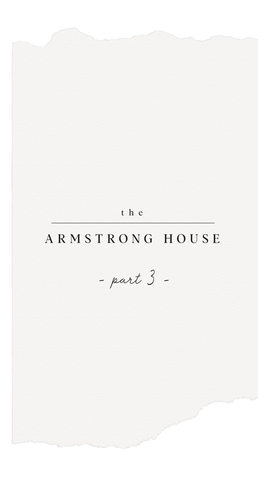 The Armstrong House is finished! Come see the last phase of renovations on this project! LoveGrowsWild.com