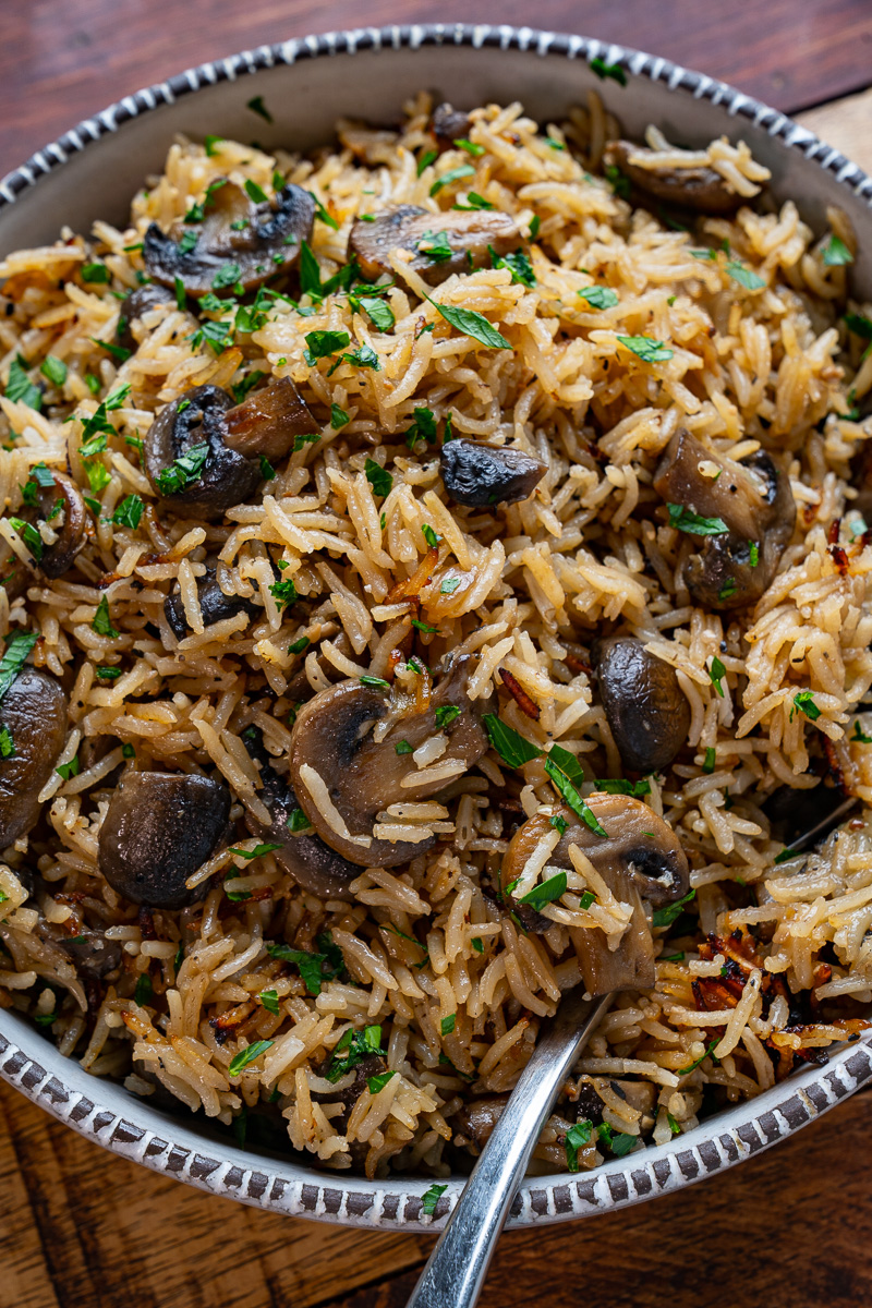 Mushroom Rice Recipe