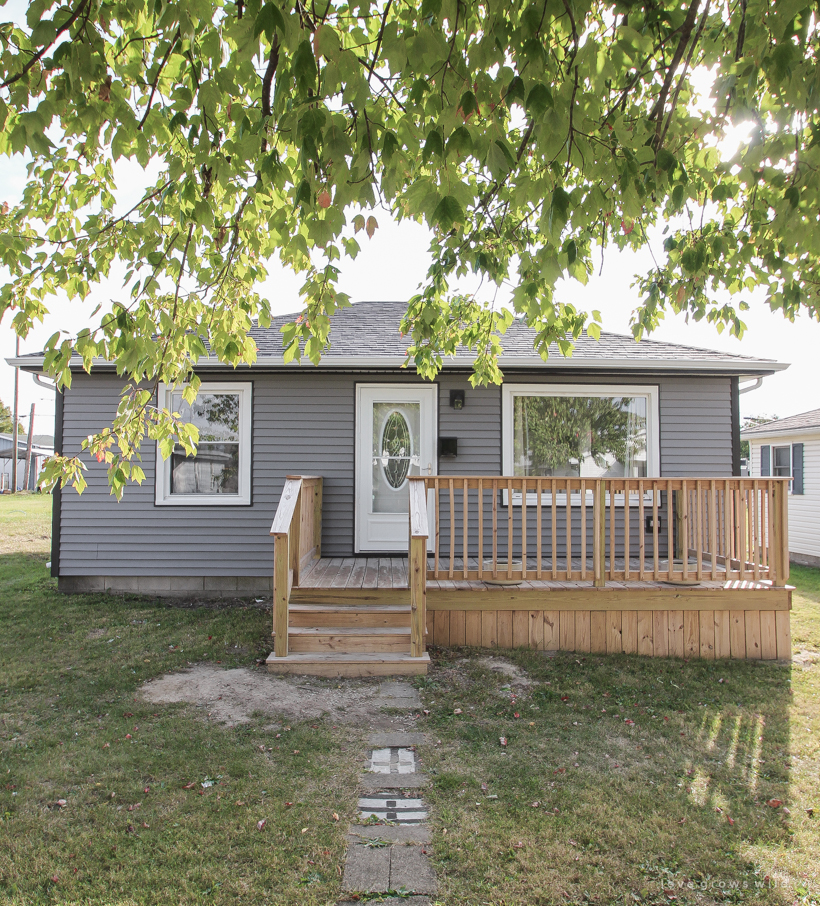 The full reveal of the finished Armstrong House. You won't believe the before and after!