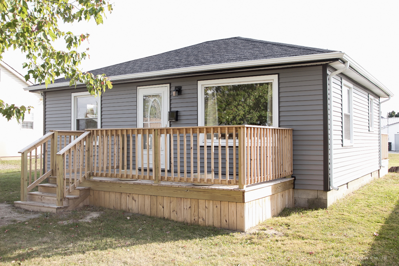 The full reveal of the finished Armstrong House. You won't believe the before and after!