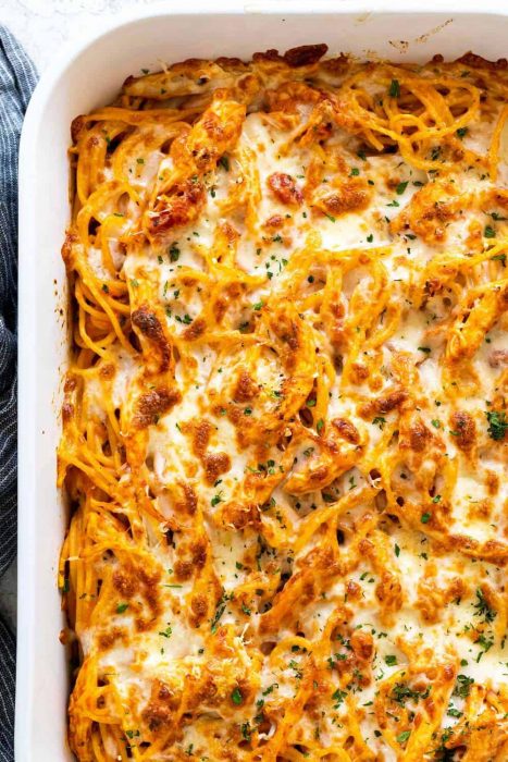 Baked Chicken Spaghetti Recipe