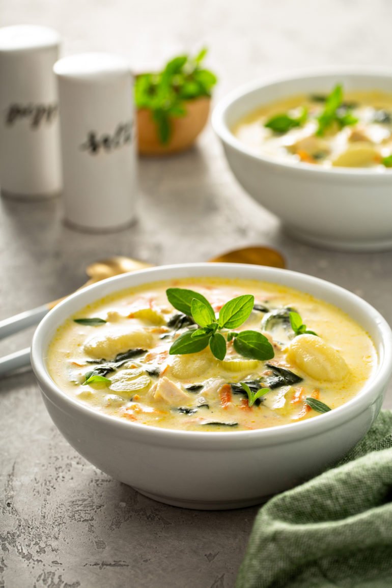 Creamy Chicken Gnocchi Soup Recipe