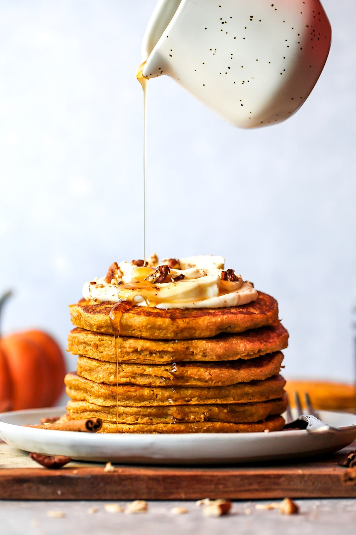 Healthy Pumpkin Pancakes Recipe