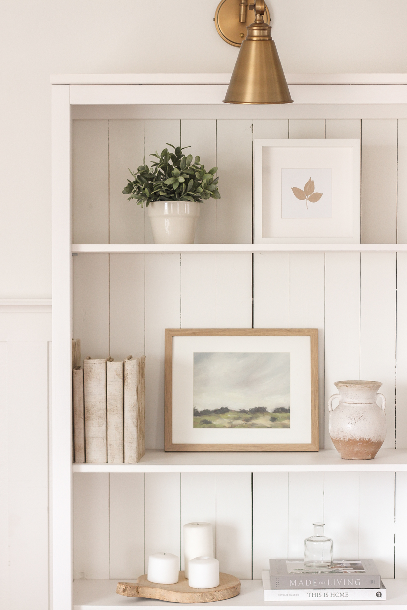 Living Room Bookcase Lighting - Love Grows Wild