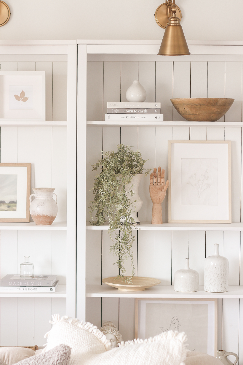 Living Room Bookcase Lighting - Love Grows Wild