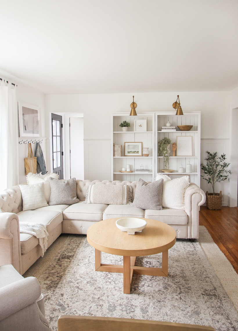 Living Room Bookcase Lighting - Love Grows Wild