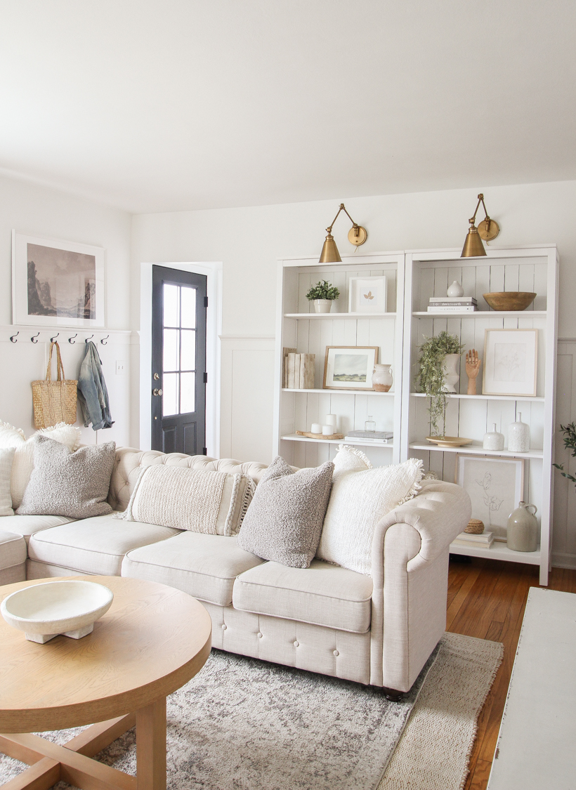 Living Room Bookcase Lighting - Love Grows Wild