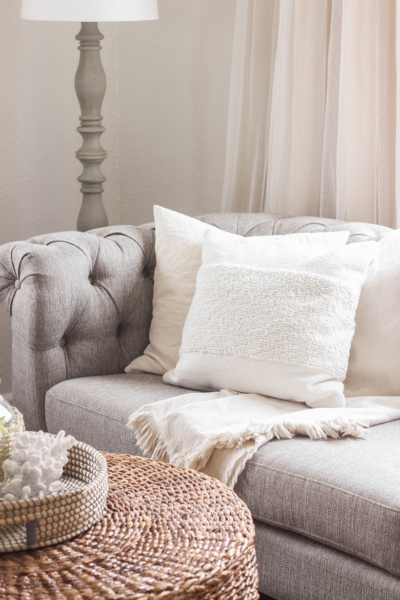 The Simple Pillow Formula for your Sofa - Love Grows Wild