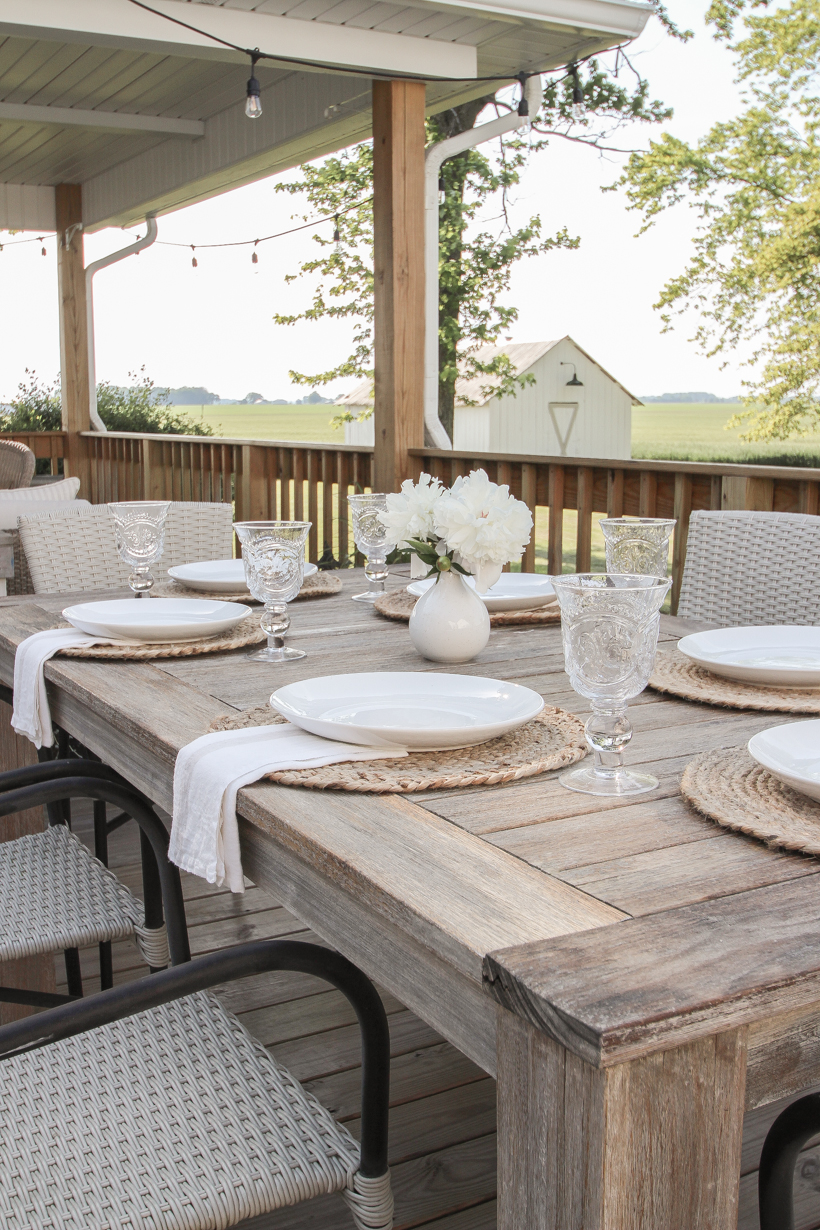 How to Restore and Protect Outdoor Wood Furniture - Love Grows Wild