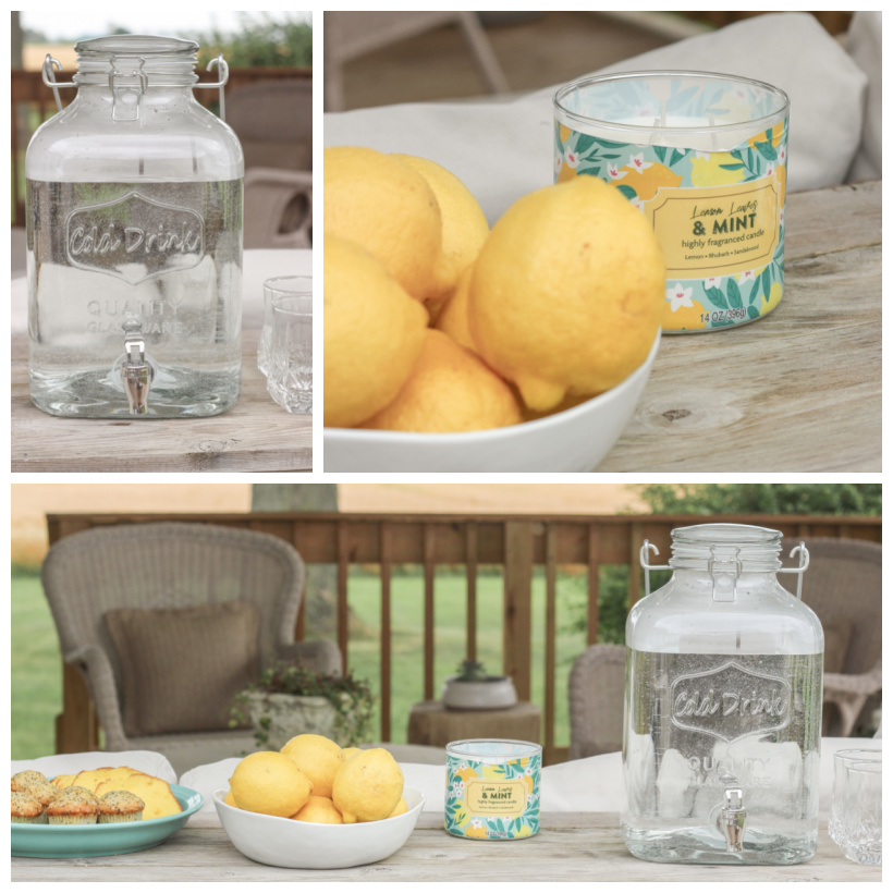 Designer and blogger Liz Fourez shows how to put together a simple, but charming lemon inspired table setting for summer.